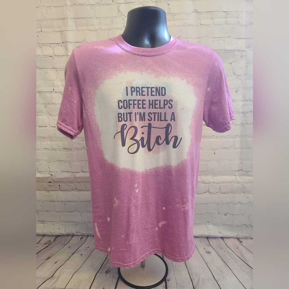 Like new bleached t-shirt